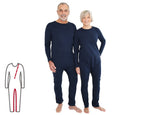 ActivePro Pflegeoverall slim lang Bein- und Rücken-RV