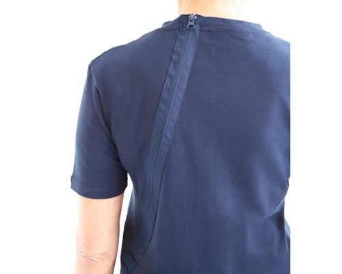 ActivePro Pflegeoverall slim kurz Bein- und Rücken-RV – Ansicht 2