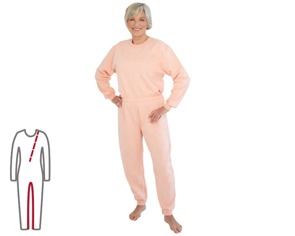 ActivePro Pflegeoverall für Frauen apricot – Ansicht 2