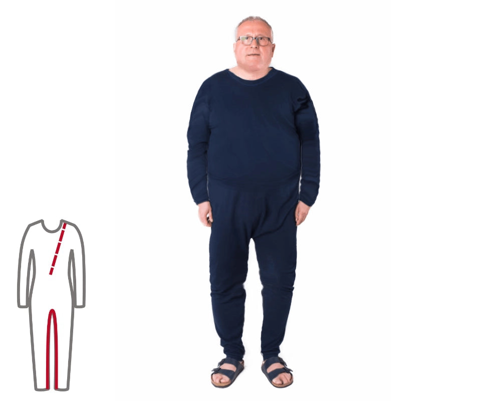 ActivePro Pflegeoverall Übergrösse – Ansicht 2