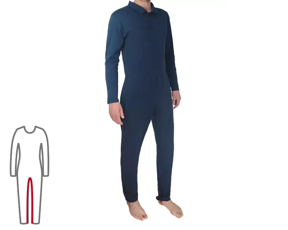 ActivePro Herrenoverall mit Polo-Kragen – Ansicht 2