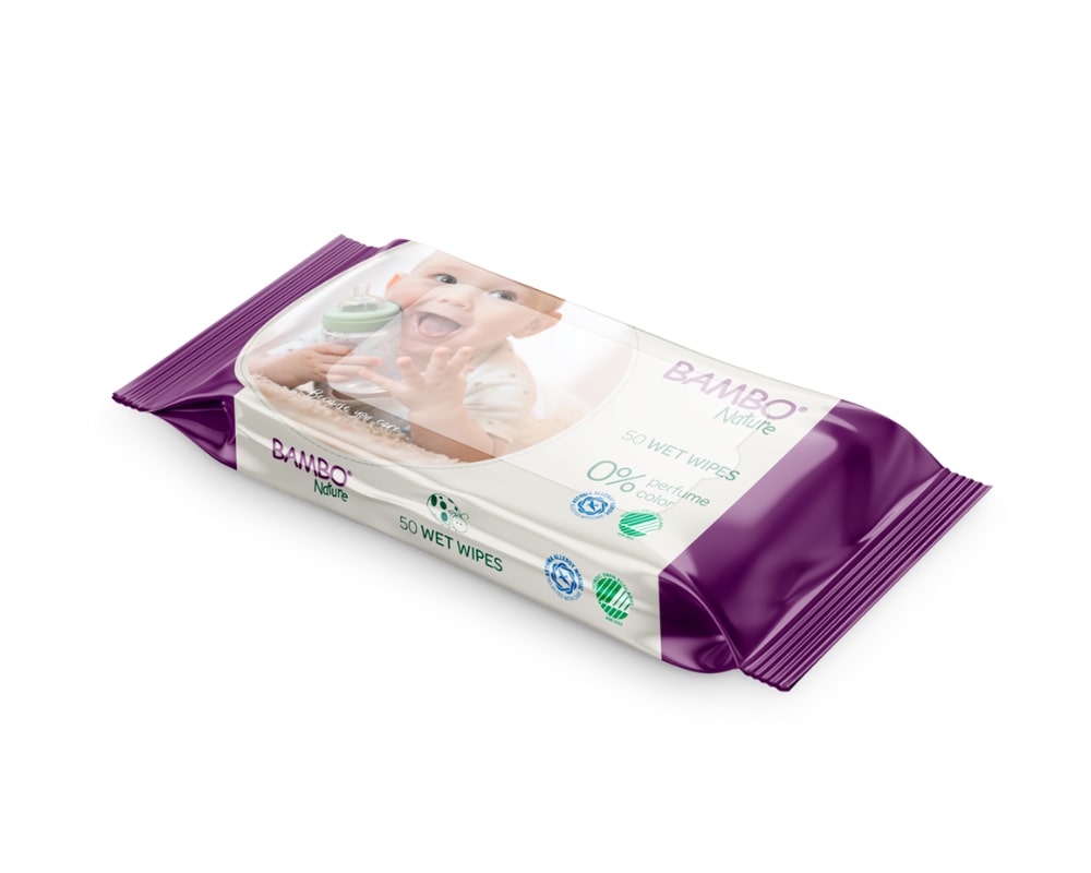 BAMBO Nature Feuchtpflegetücher 80 Stück