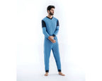 Comfort & Care Pflegeoverall Hellblau – Ansicht 3