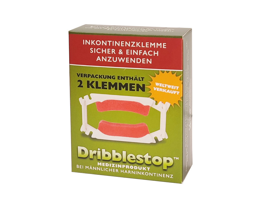 Dribblestop Inkontinenzklemme (2 Stück)