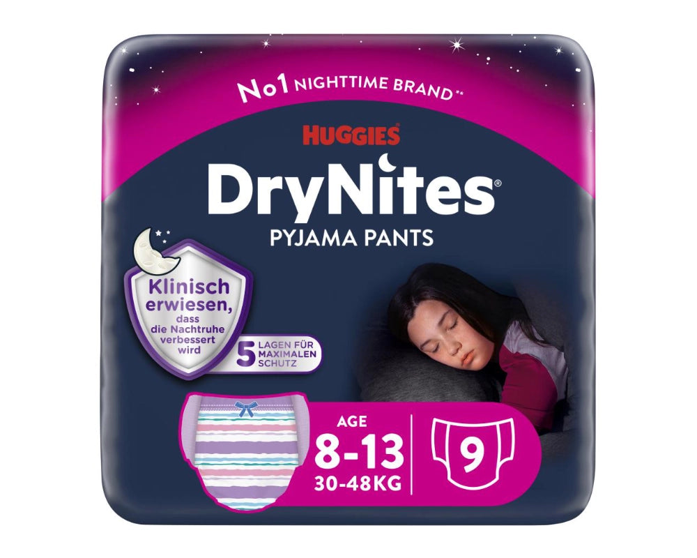 DryNites Pyjama Pants Girl 8-13 Jahre