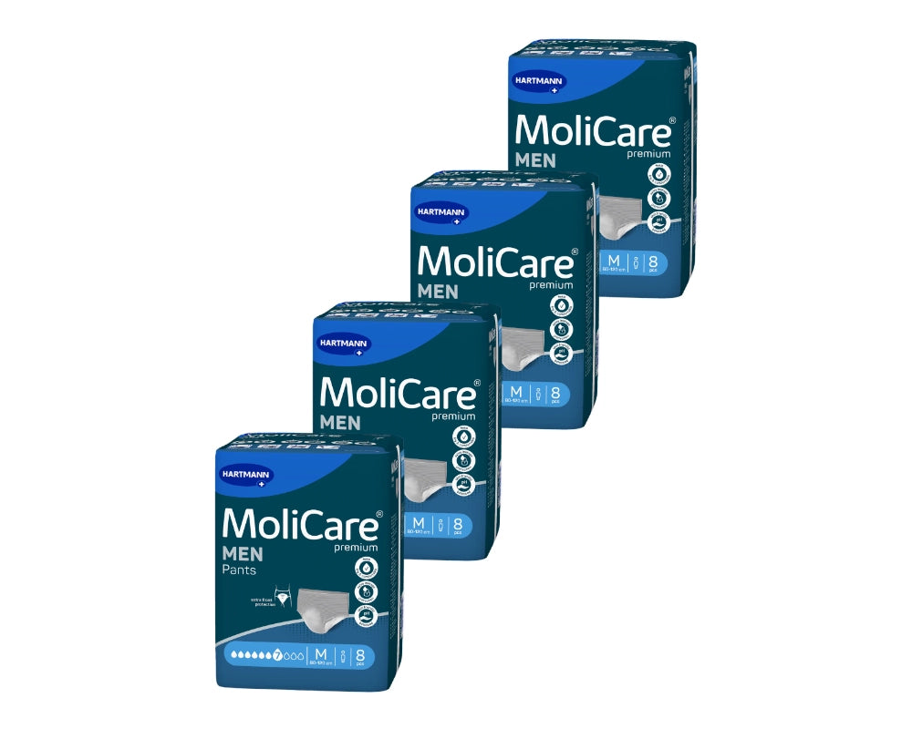 MoliCare Premium MEN PANTS 7 Tropfen | 4 x 8 Stück – Ansicht 4