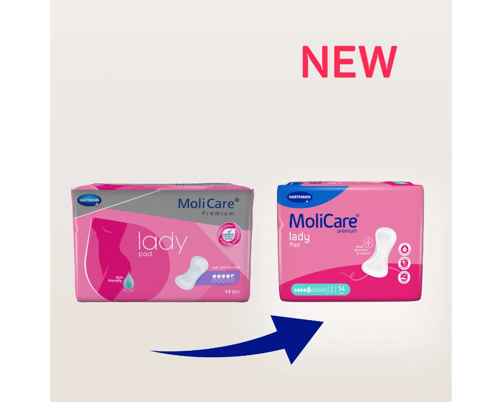 MoliCare premium lady Pad 4.5 Tropfen – Ansicht 3