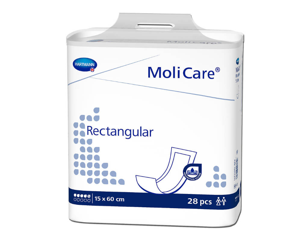 MoliCare Rectangular 5 Tropfen | 4 x 28 Stück – Ansicht 2