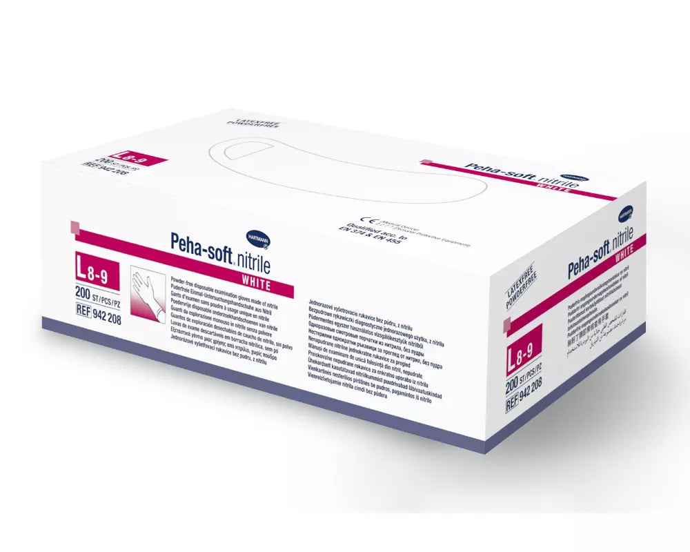 Peha-soft nitrile white puderfrei