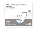 Ontex RECTANGULAR Insert Extra (ohne Folie)