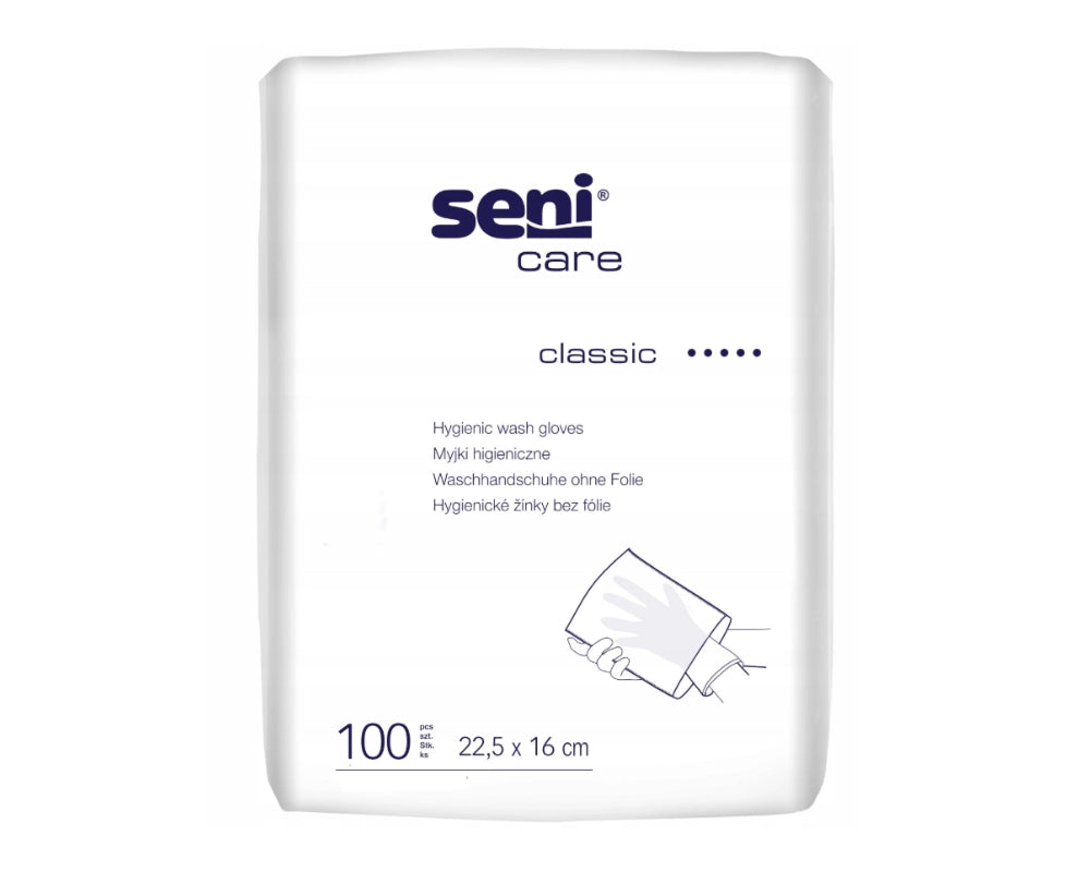 Seni Care Classic Waschhandschuhe ohne Folie