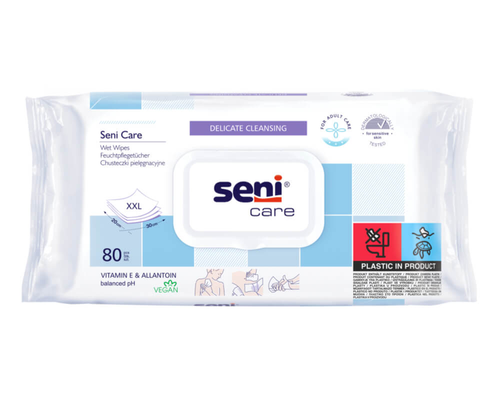 Seni Care Feuchtpflegetücher 80 Stück
