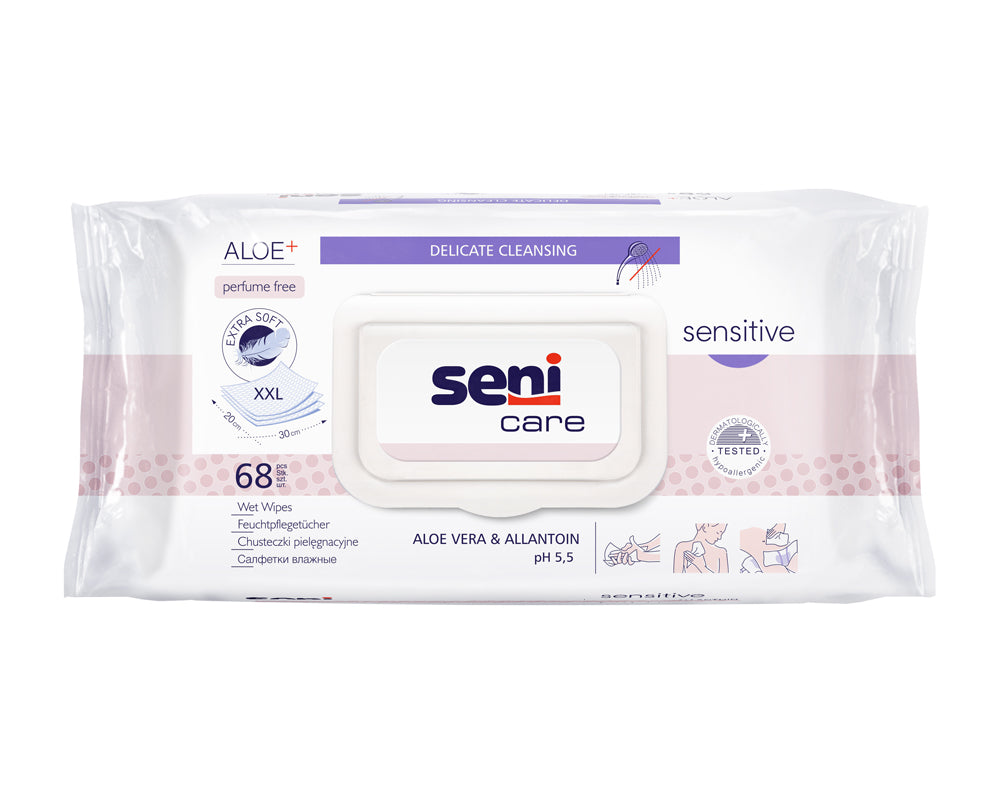 Seni Care Aqua Feuchttücher 48 Stück – Ansicht 2