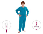suprima 4682 Pflegeoverall Kurzgrösse CareFunction