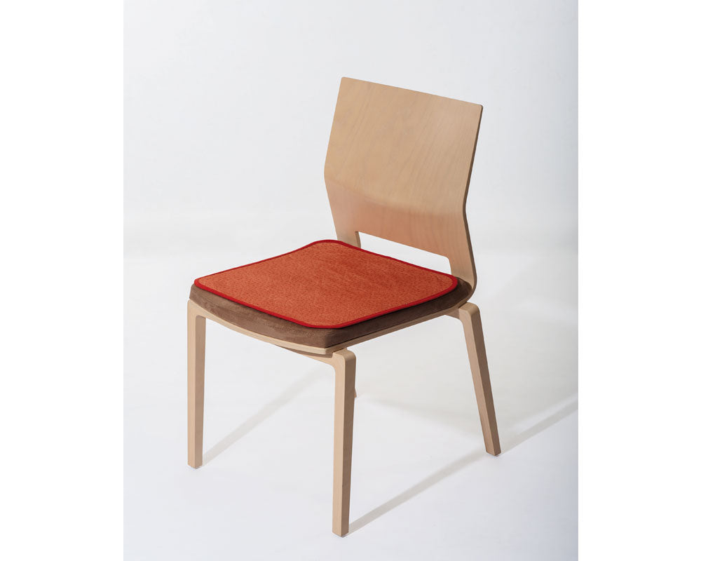 suprima 3702 Sitzauflage Terrakotta 45x45 cm – Ansicht 2